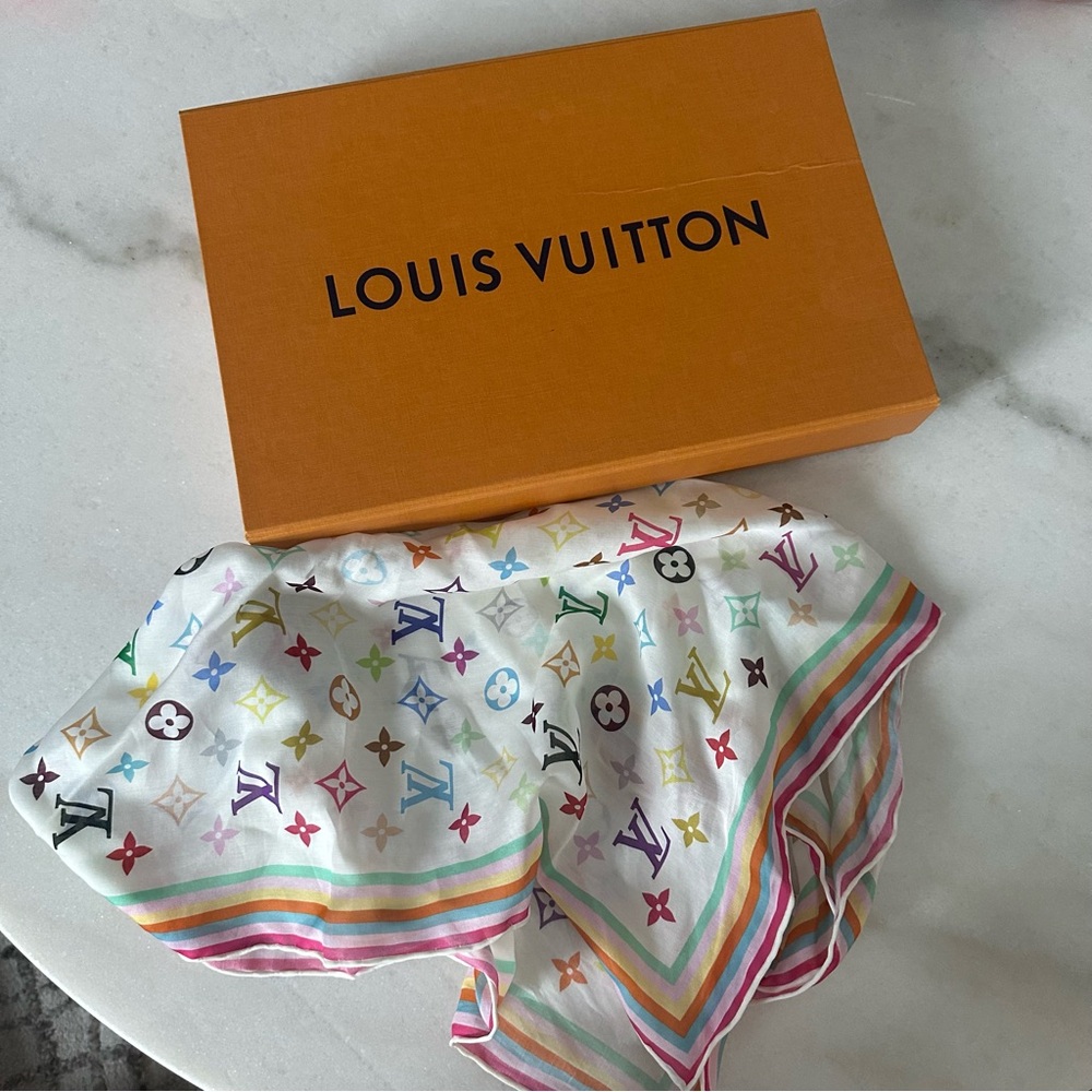 Louis Vuitton Murakami Scarf 55